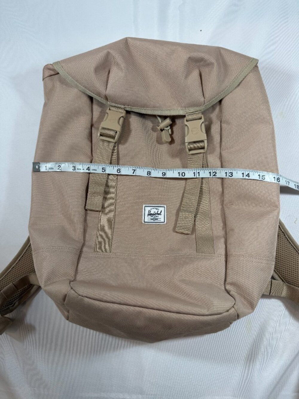 Herschel Iona Backpack, Light Taupe EUC - Picture 14 of 15